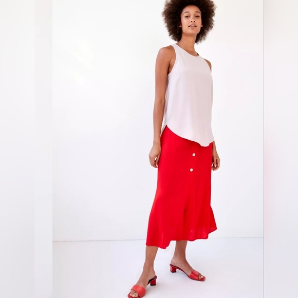 ARITZIA Wilfred Sèvres Silk Blouse - Picture 6 of 11